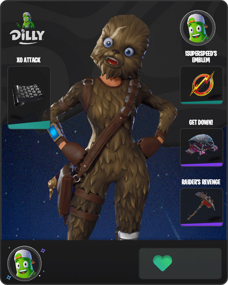 Wookiee Team Leader Fortnite combo