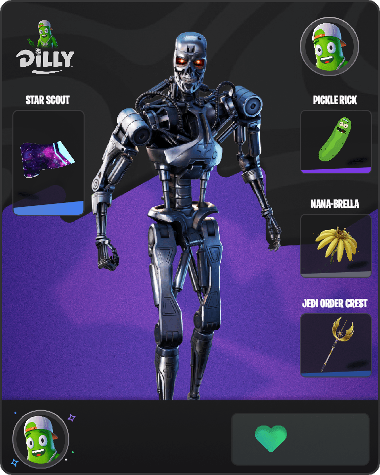 T-800 Fortnite combo