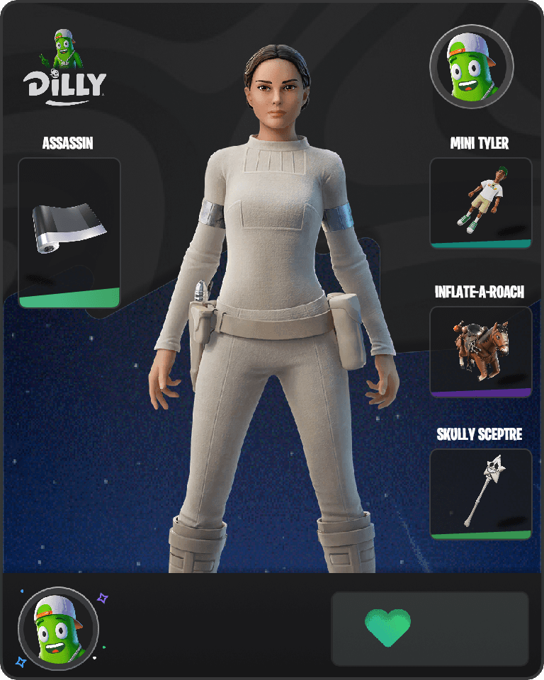 Padmé Amidala Fortnite combo