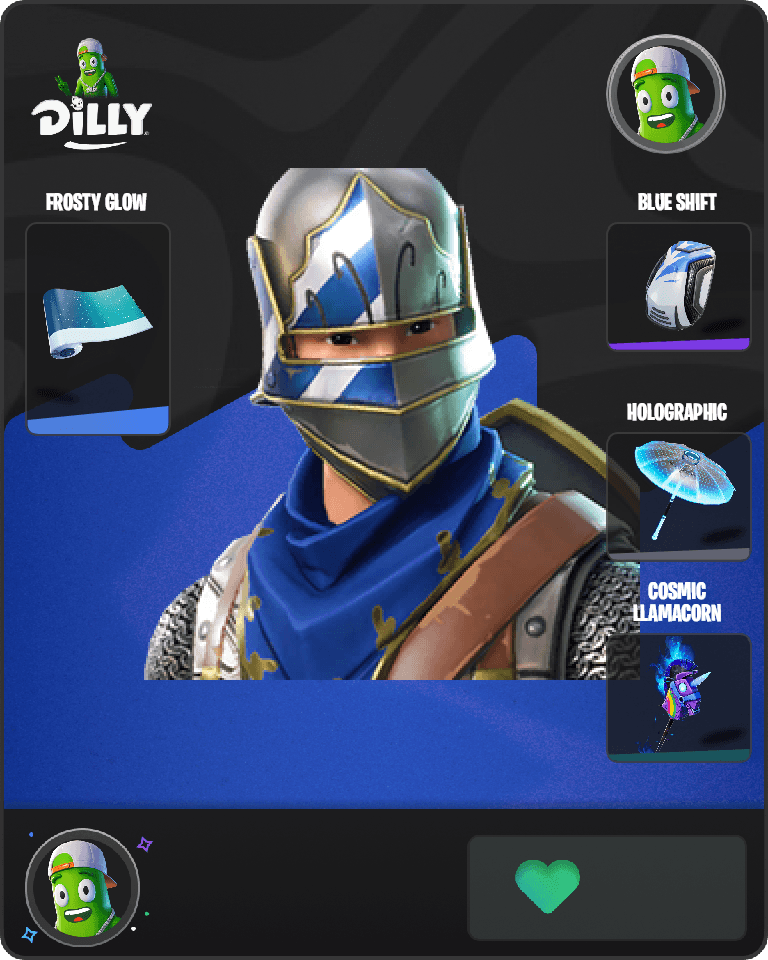 Blue Squire Fortnite combo