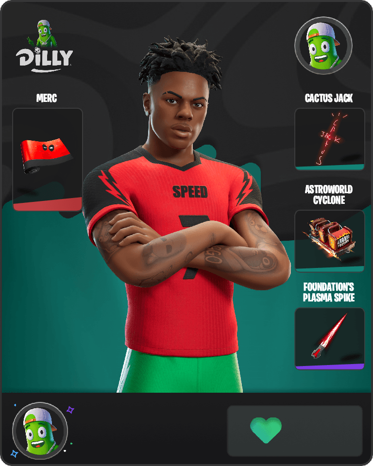 IShowSpeed Fortnite combo