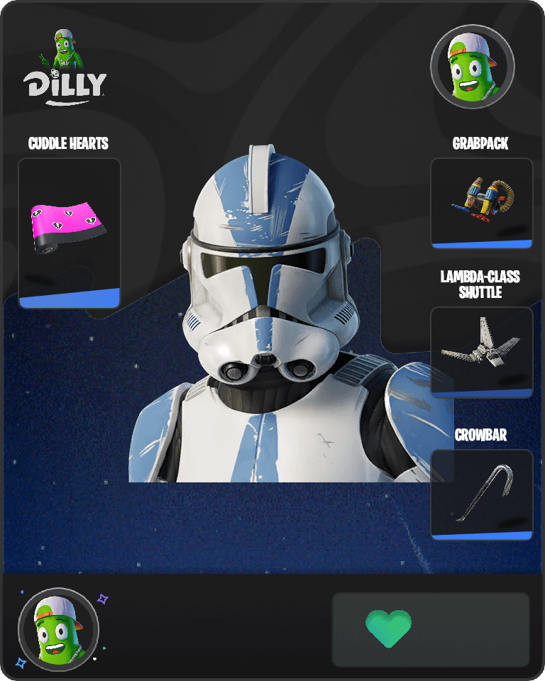 501st Trooper Fortnite combo