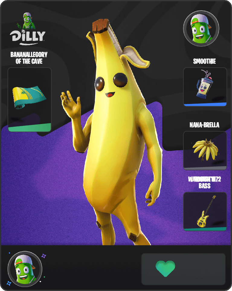 Peely Fortnite combo