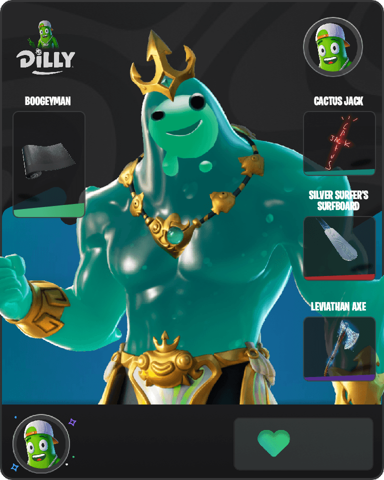 Poseidon Fortnite combo