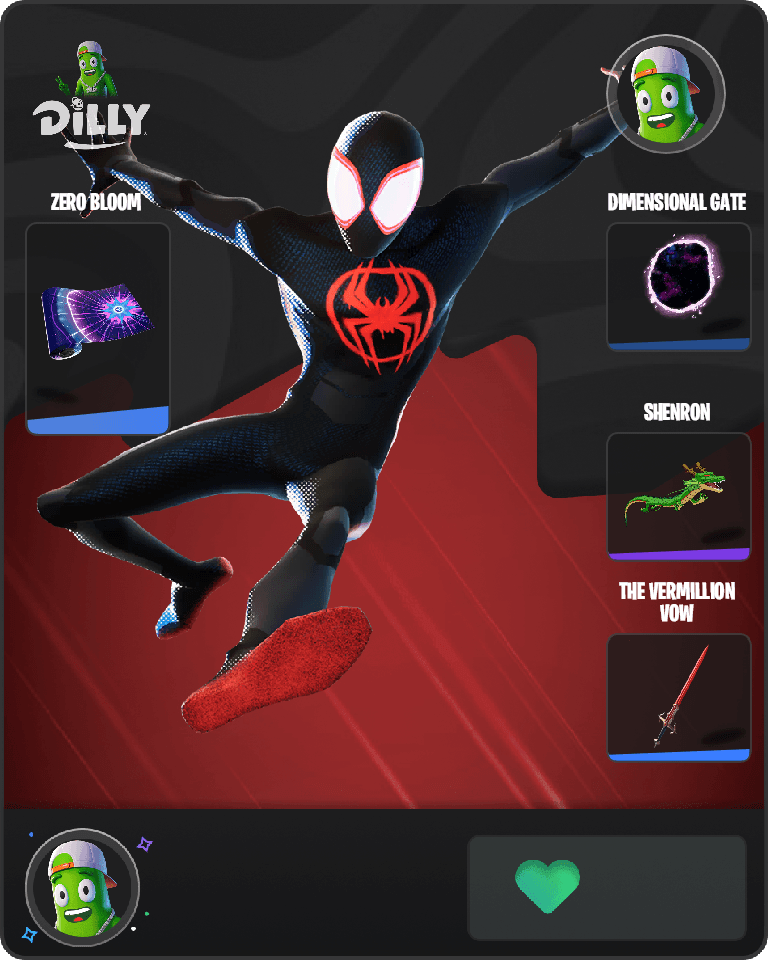 Spider-Man (Miles Morales) Fortnite combo