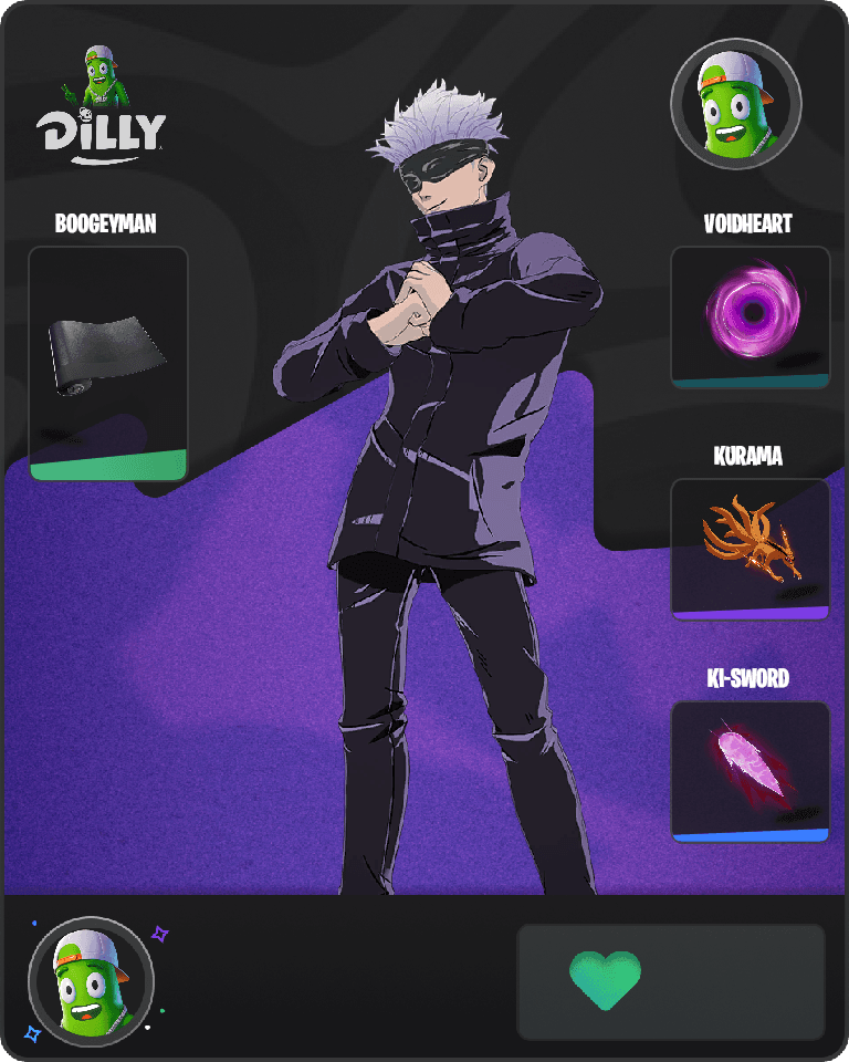 Satoru Gojo Fortnite combo