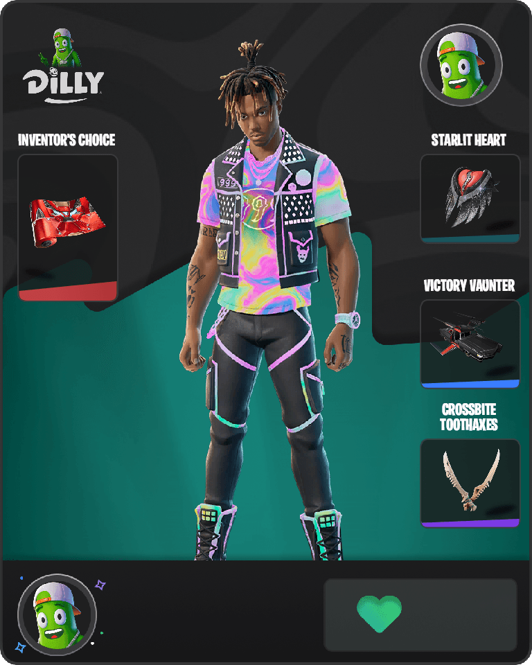 Juice WRLD Fortnite combo