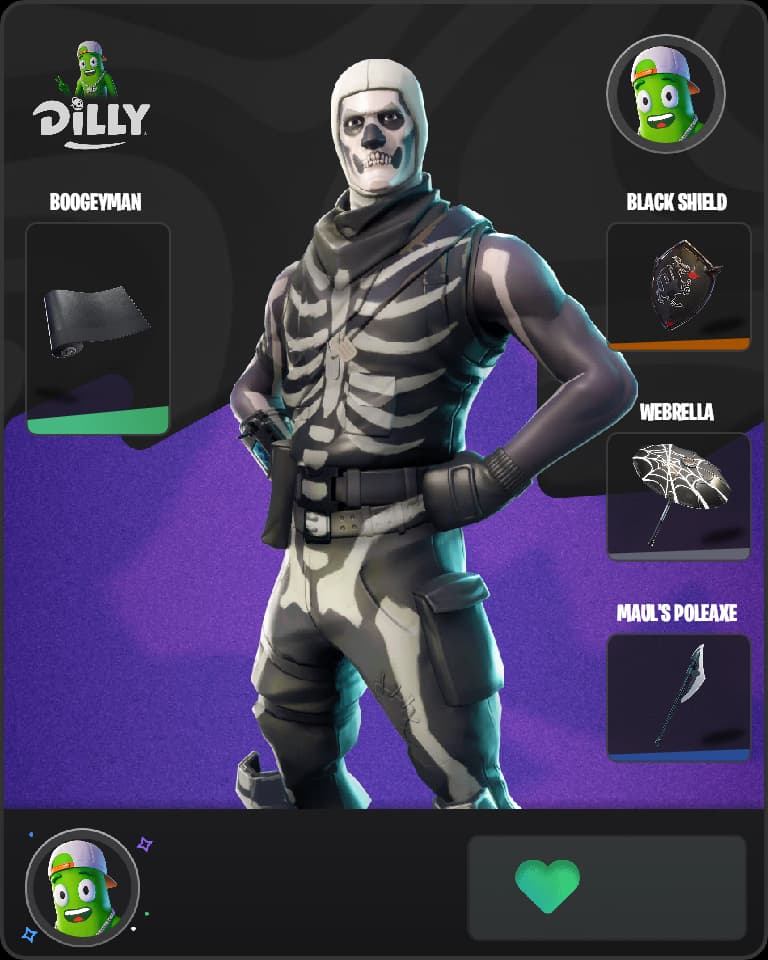 Skull Trooper combo by dillylover3441