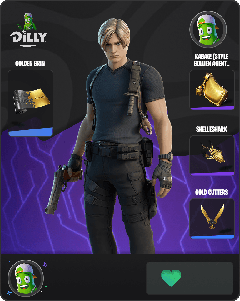 Leon S. Kennedy Fortnite combo