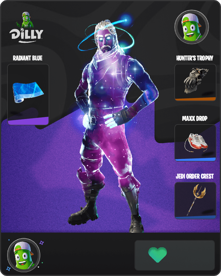 Galaxy Fortnite combo