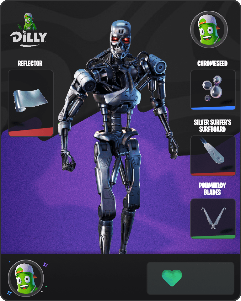 T-800 Fortnite combo