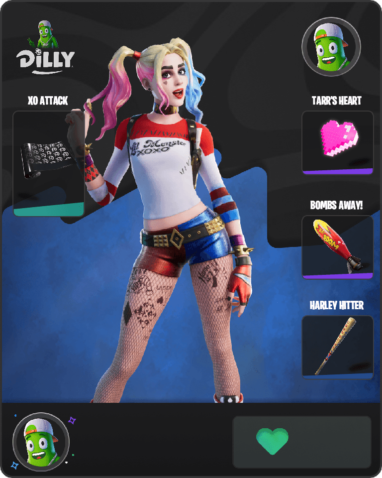 Harley Quinn Fortnite combo