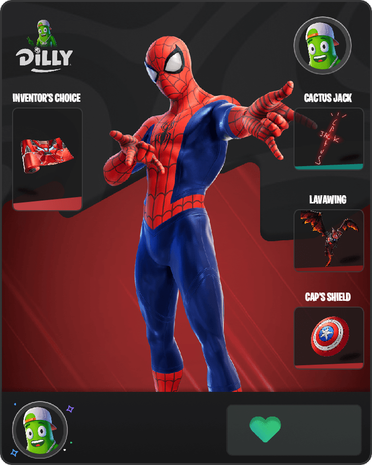 Spider-Man Fortnite combo