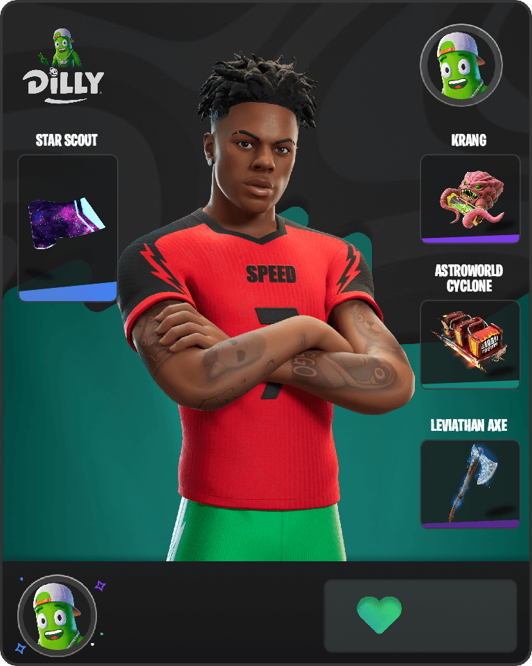 IShowSpeed Fortnite combo