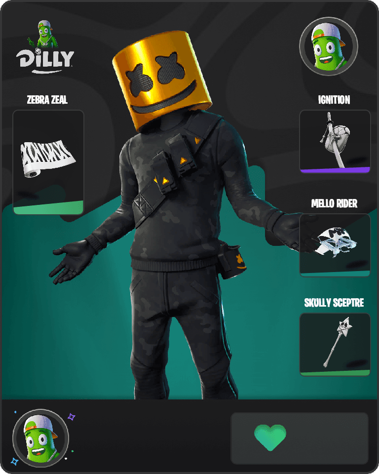 Marshmello Fortnite combo