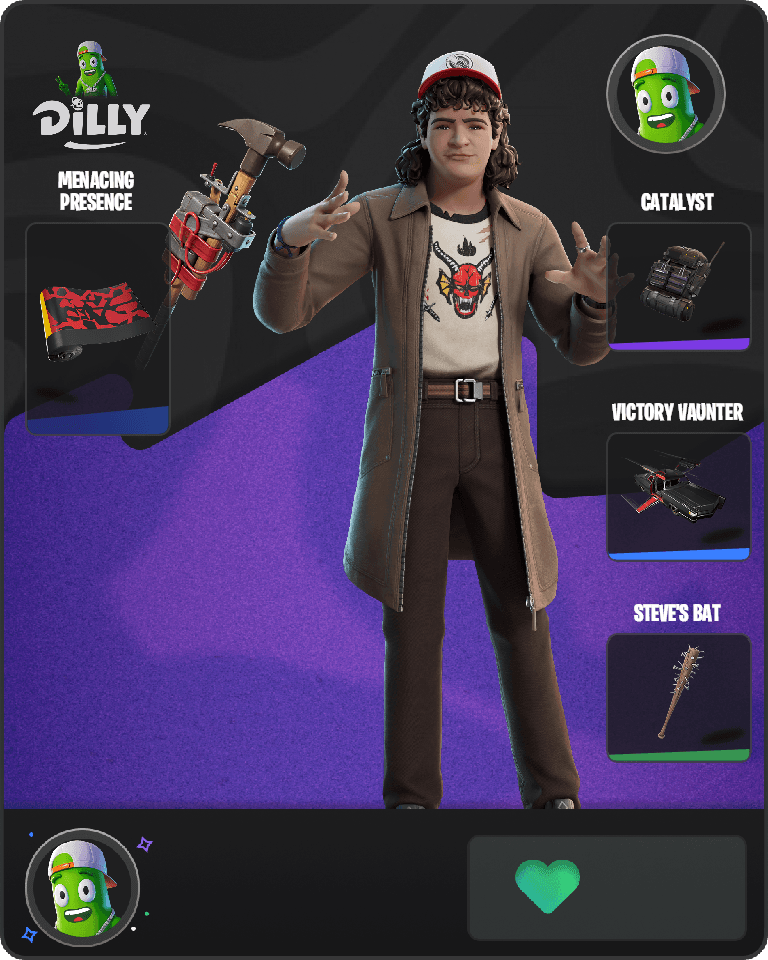 Dustin Henderson Fortnite combo