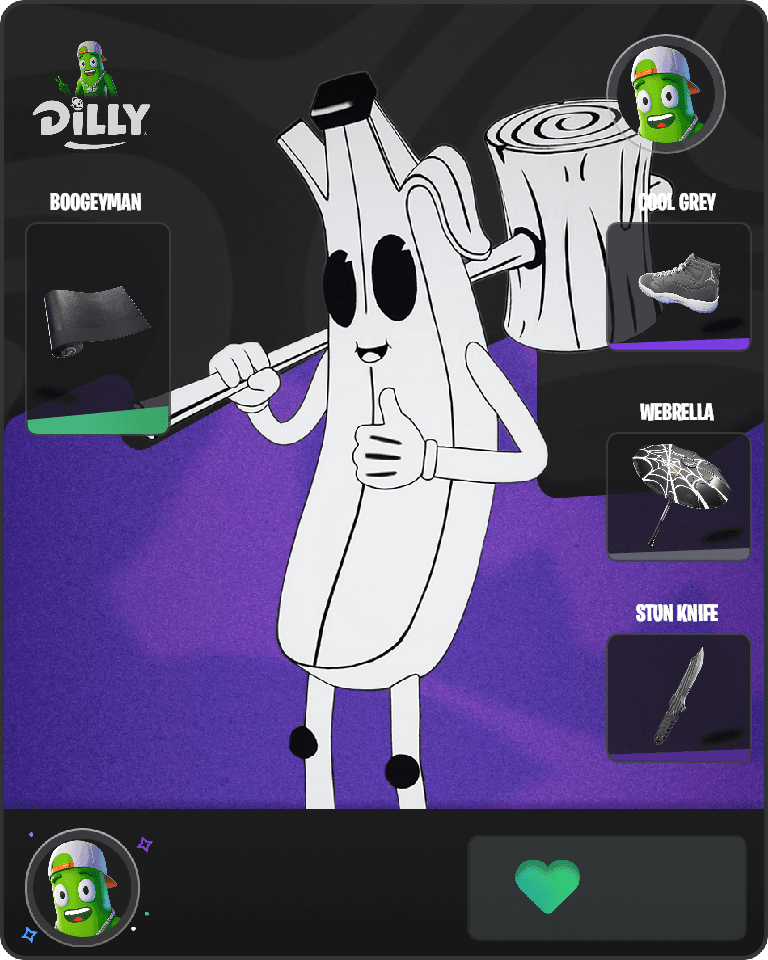 Toon Peely Fortnite combo