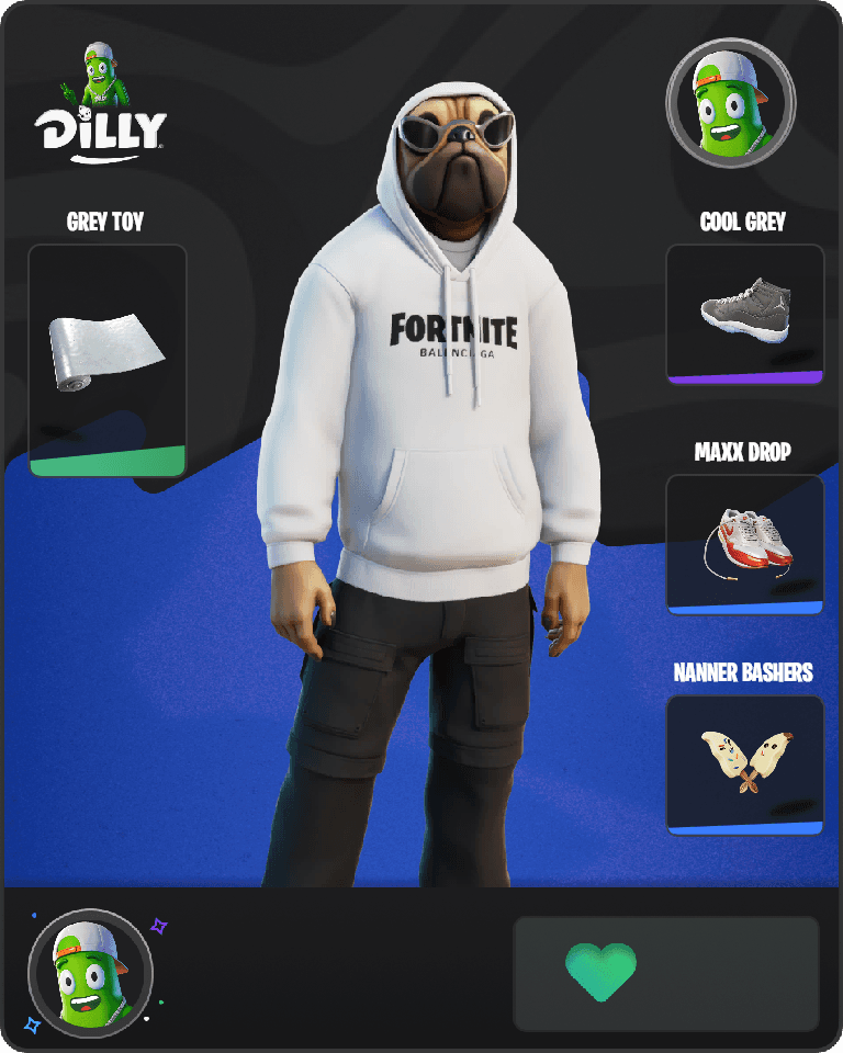 Shady Doggo Fortnite combo