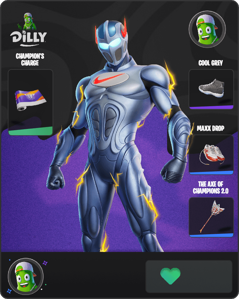 Swooshman Fortnite combo