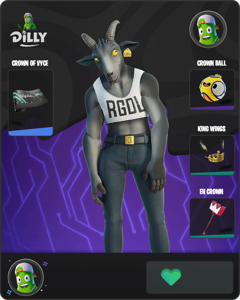 A Goat Fortnite combo