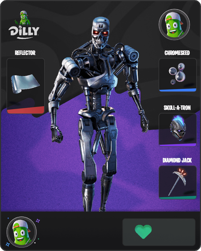 T-800 Fortnite combo