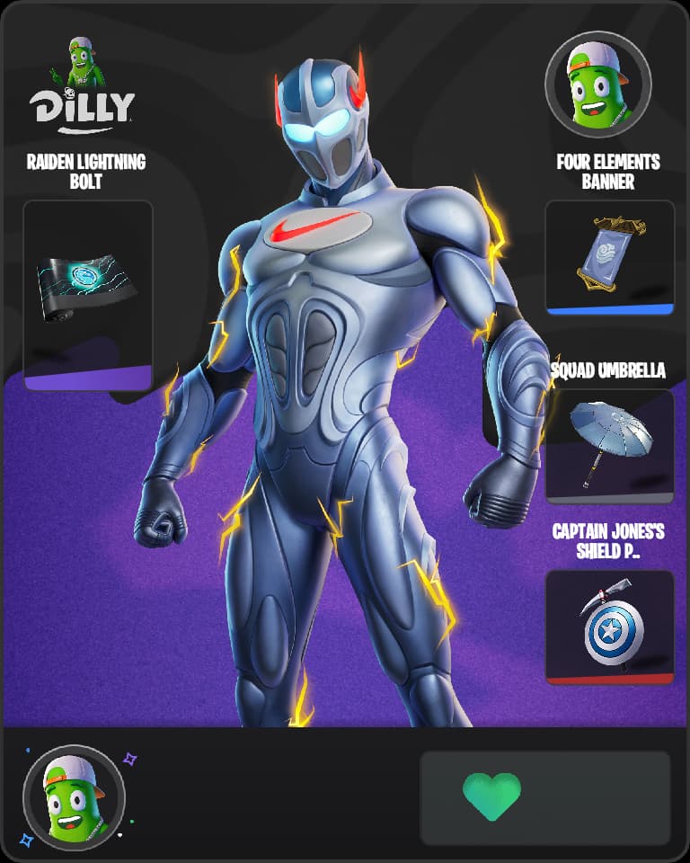 Swooshman Fortnite skin combo