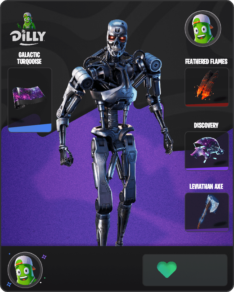 T-800 Fortnite combo