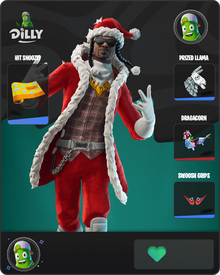 Santa Dogg Fortnite combo