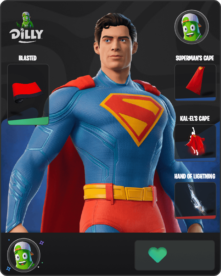 Superman Fortnite combo