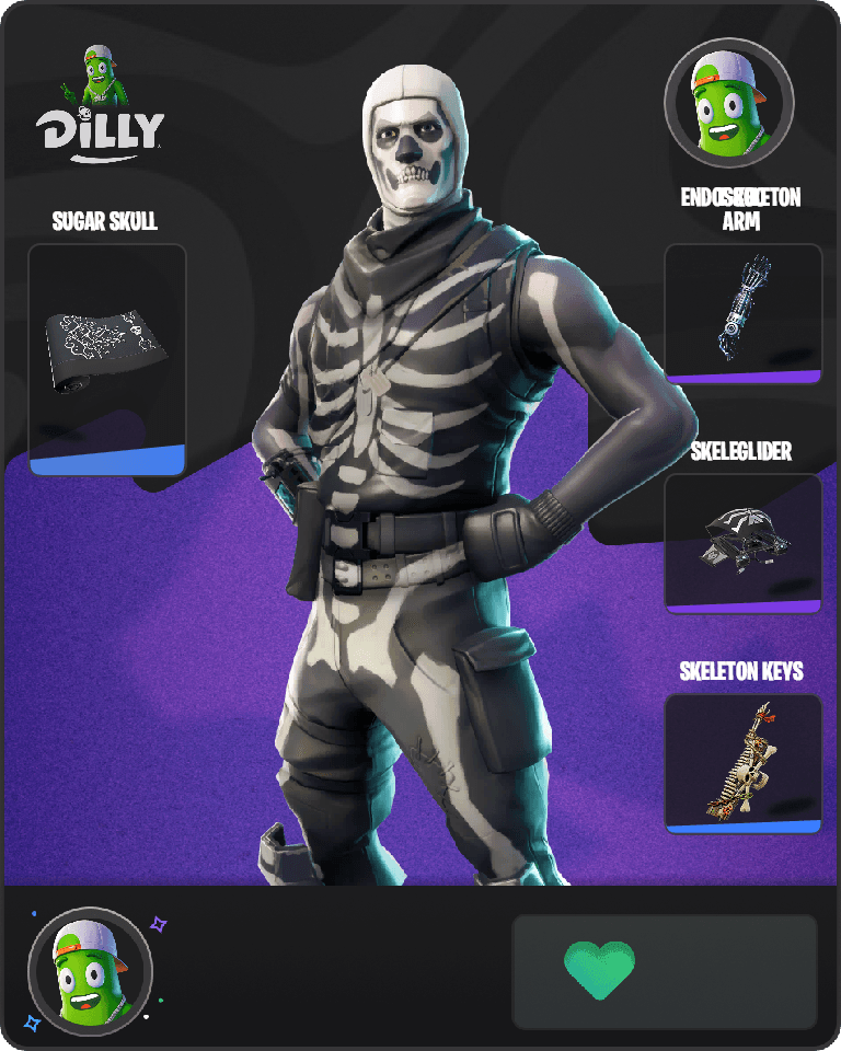 Skull Trooper Fortnite combo