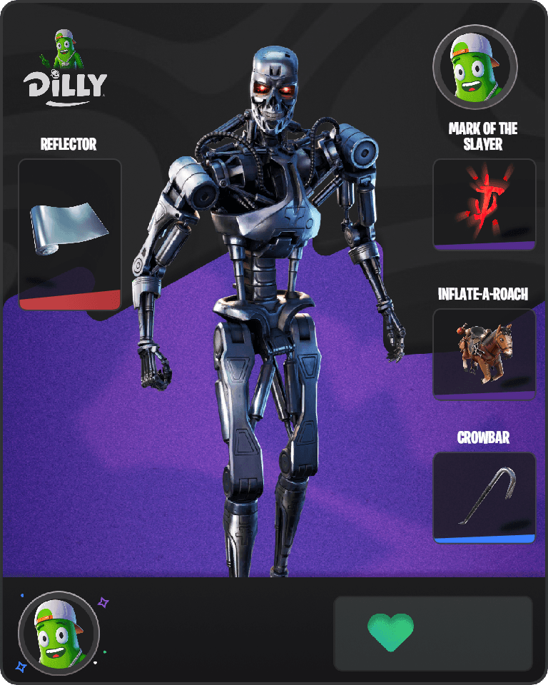 T-800 Fortnite combo