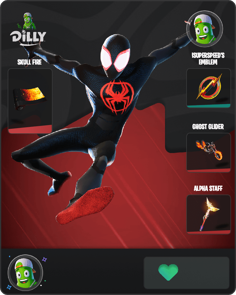 Spider-Man (Miles Morales) Fortnite combo