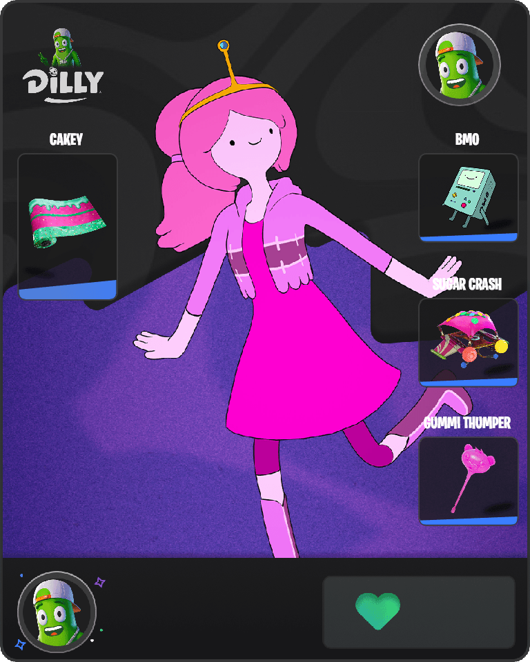 Princess Bubblegum Fortnite combo