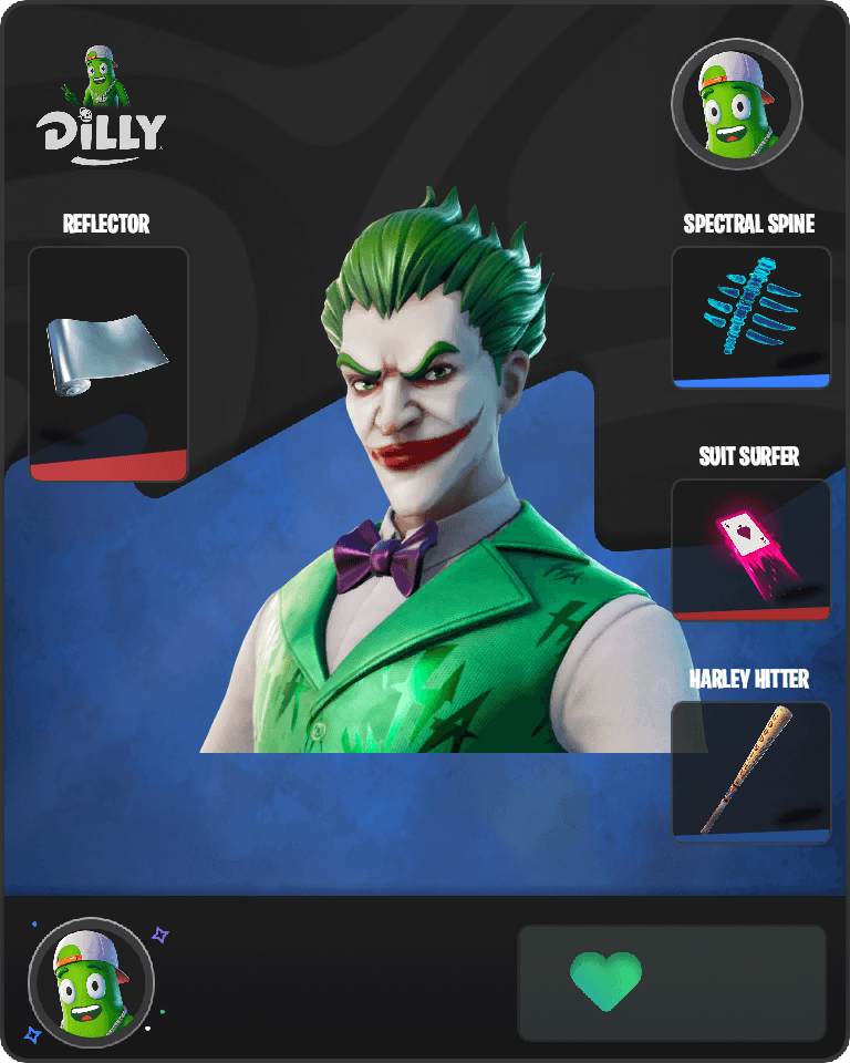 The Joker Fortnite combo