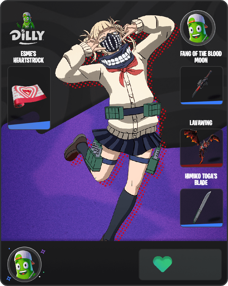 Himiko Toga Fortnite combo