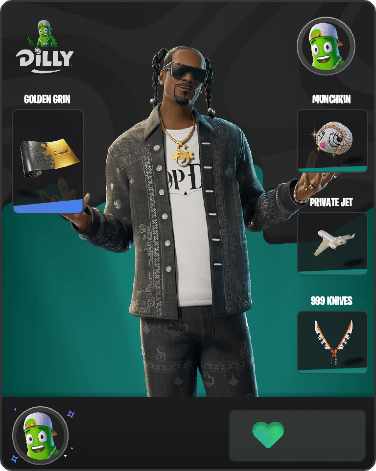 Snoop Dogg Fortnite combo