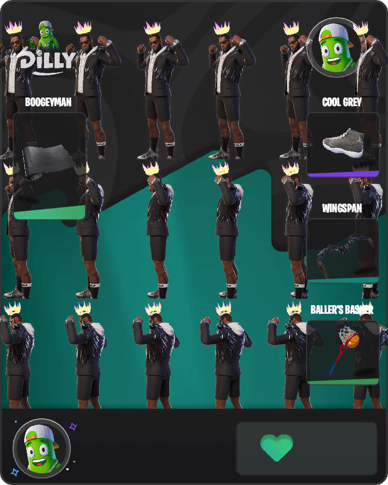 LeBron James Fortnite combo