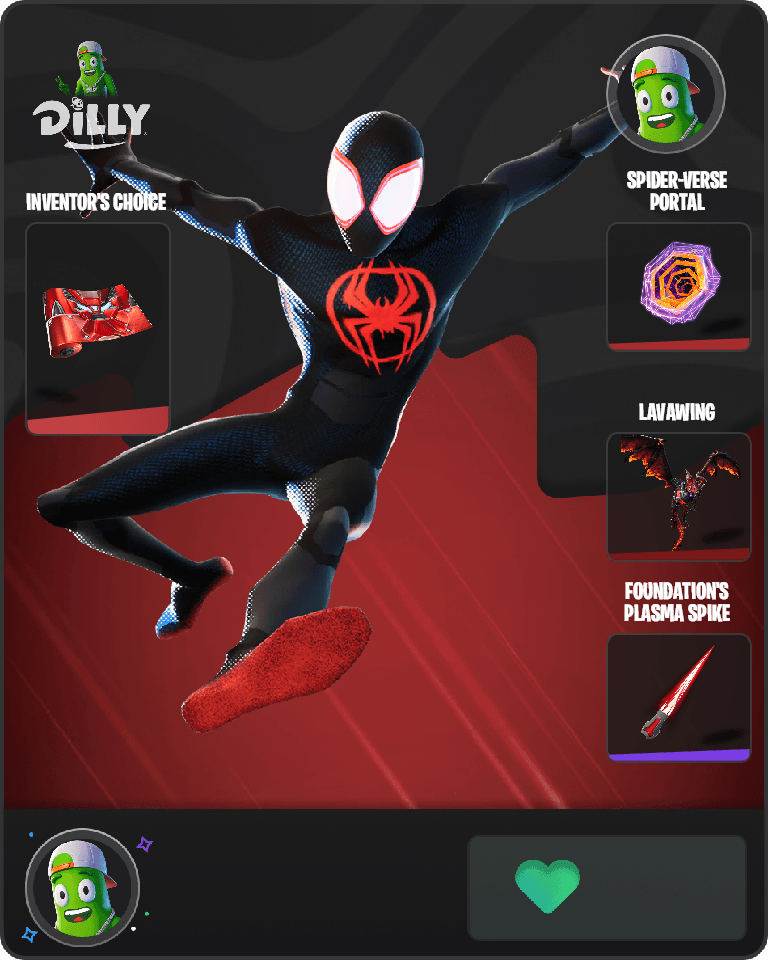Spider-Man (Miles Morales) Fortnite combo