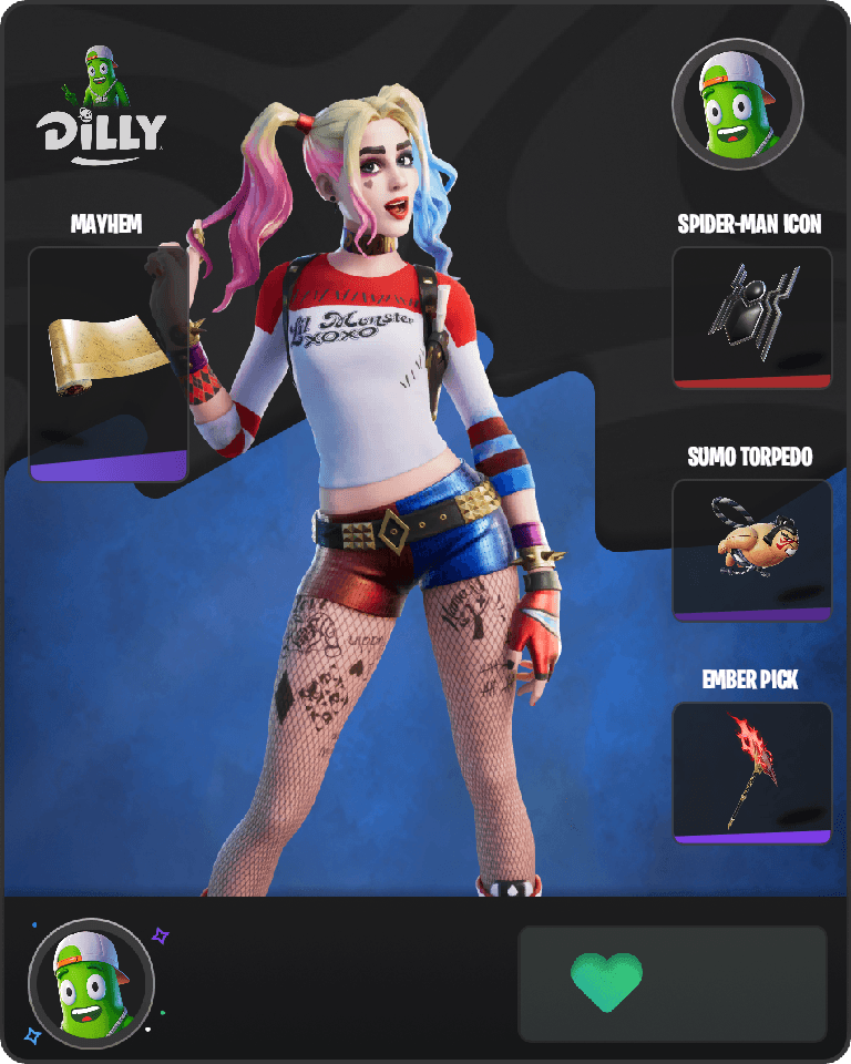 Harley Quinn Fortnite combo
