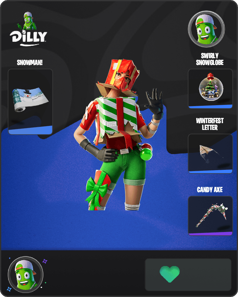 Holiday Boxy Fortnite combo
