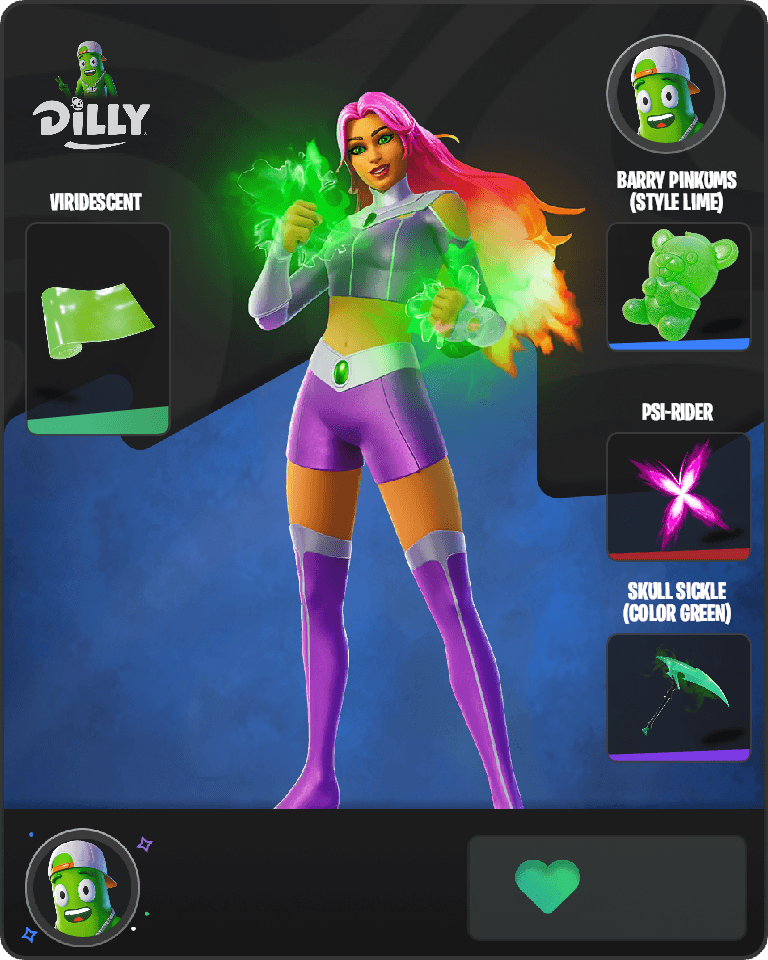 Starfire Fortnite combo