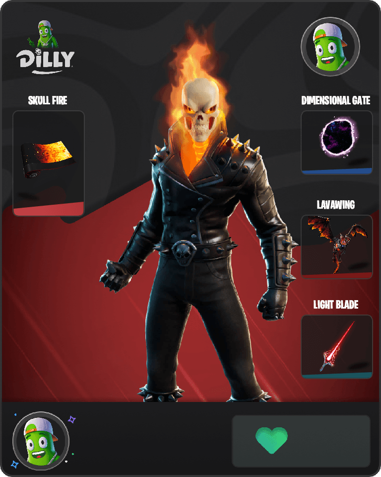Ghost Rider Fortnite combo