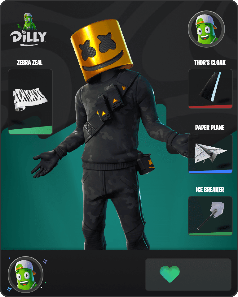 Marshmello Fortnite combo