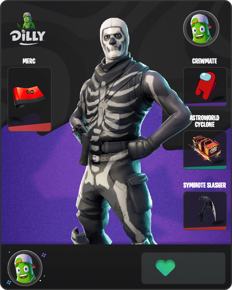 Skull Trooper Fortnite combo