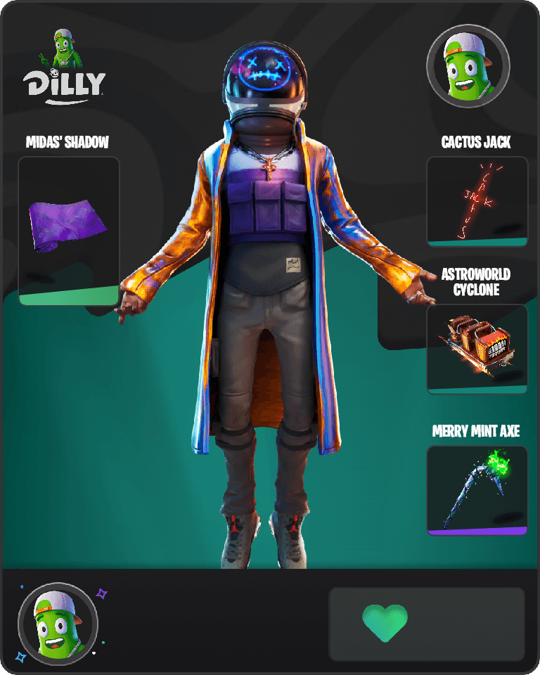 Astro Jack Fortnite combo
