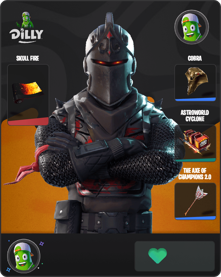Black Knight Fortnite combo