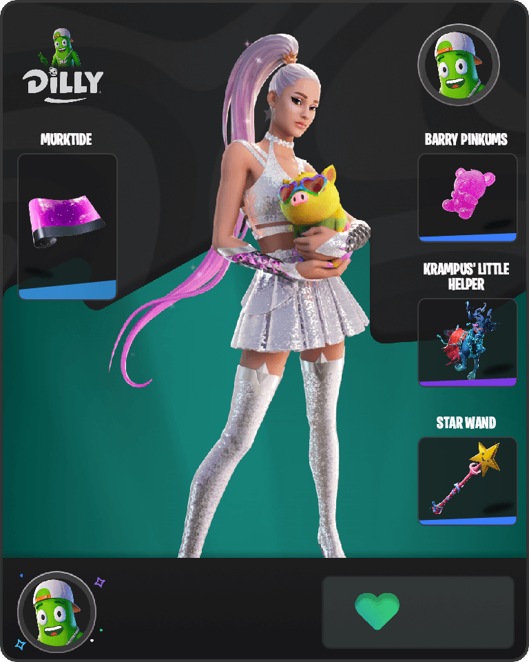 Ariana Grande Fortnite combo