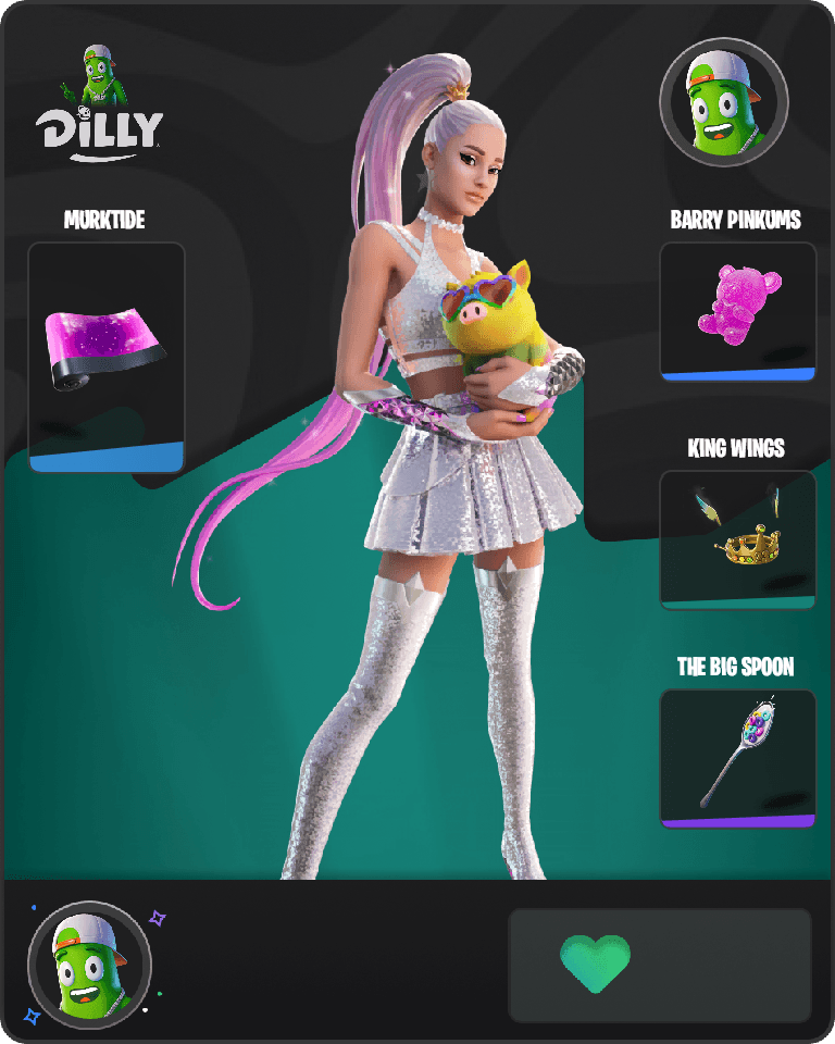 Ariana Grande Fortnite combo