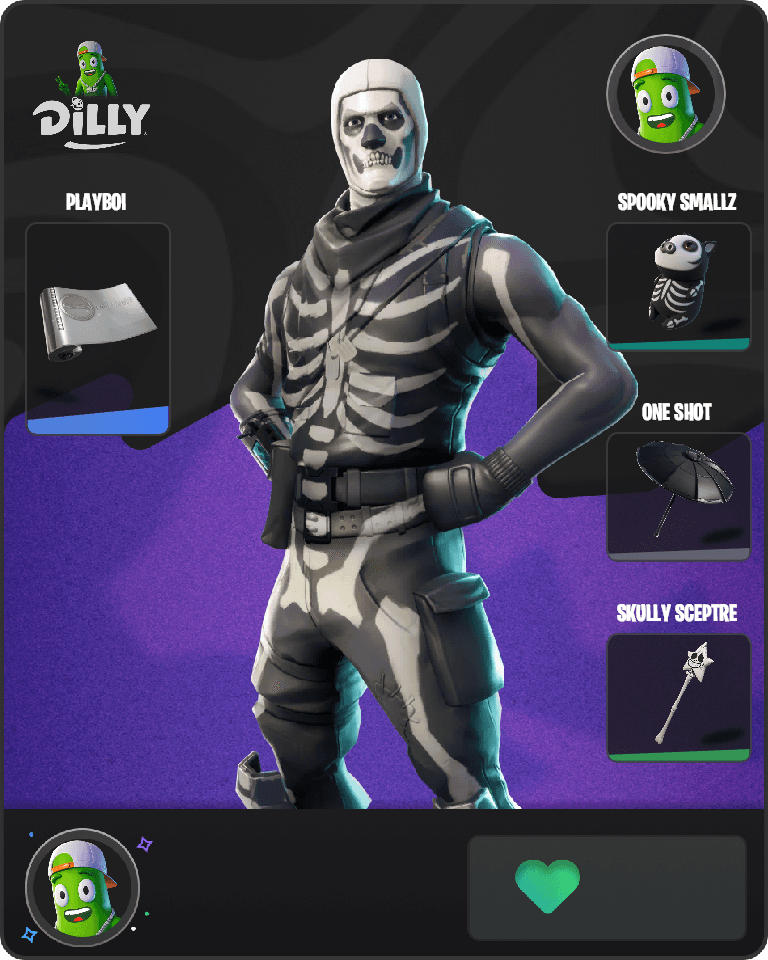 Skull Trooper Fortnite combo