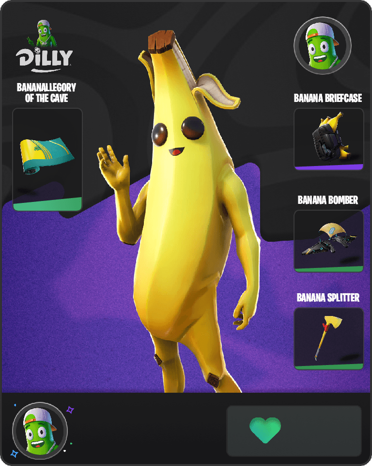 Peely Fortnite combo